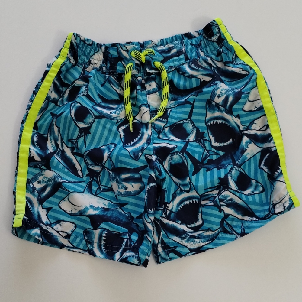 Boys OP Swimwear Sharks Size XS (4-5)